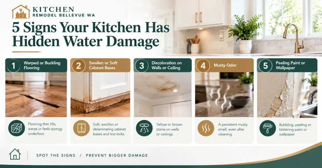 Five Signs of Hidden Kitchen Water Damage
