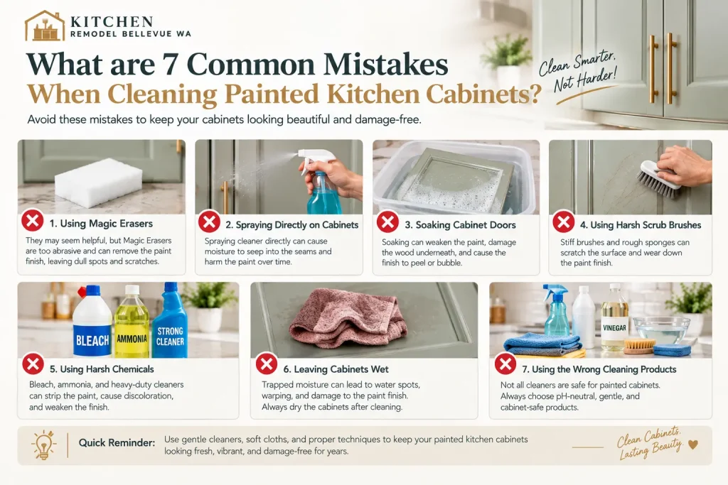 7 Common Painted Cabinet Cleaning Mistakes
