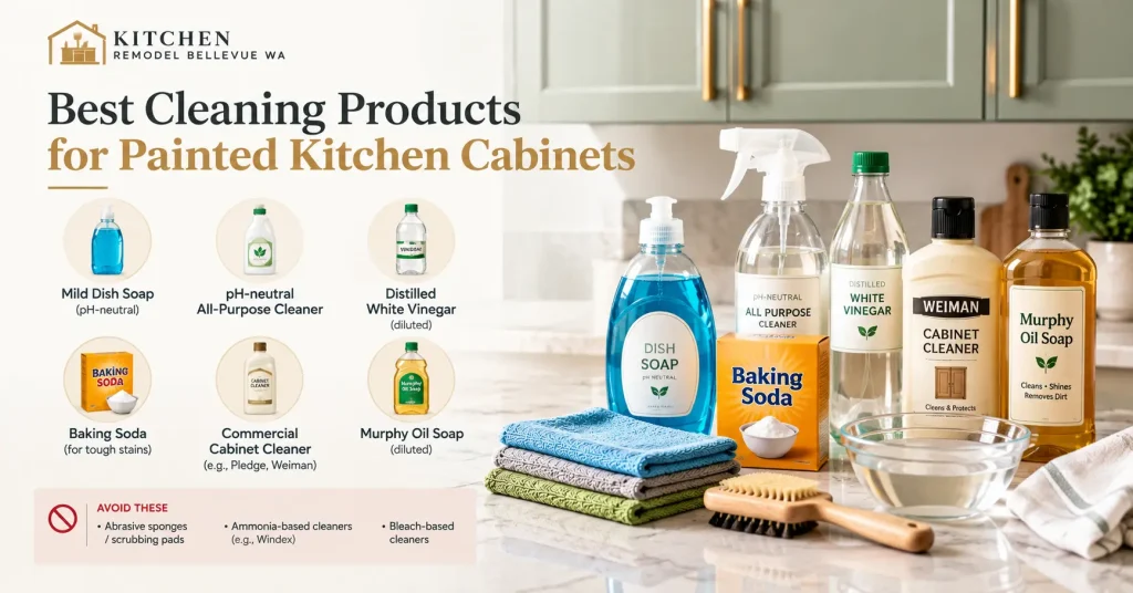 Best Cleaning Products for Painted Cabinets