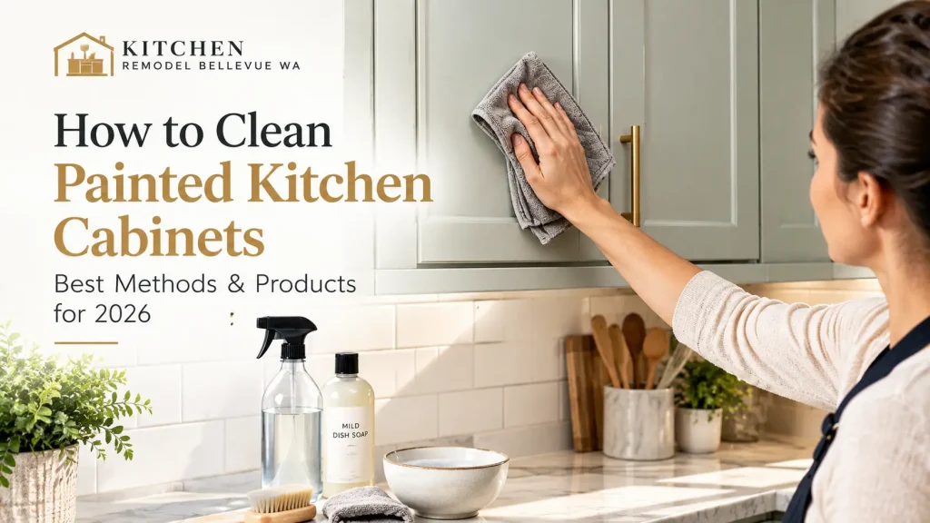 How to Clean Painted Kitchen Cabinets