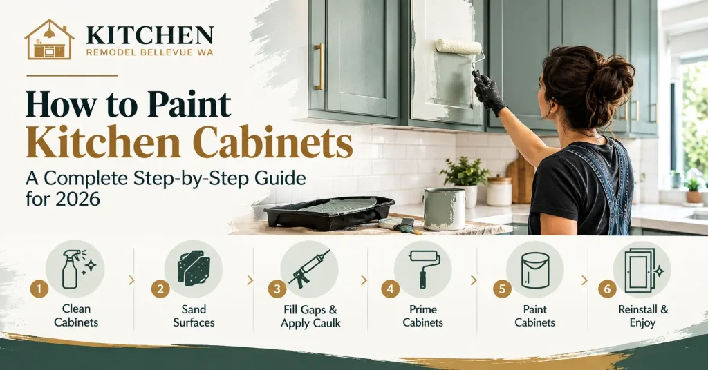How to Paint Kitchen Cabinets
