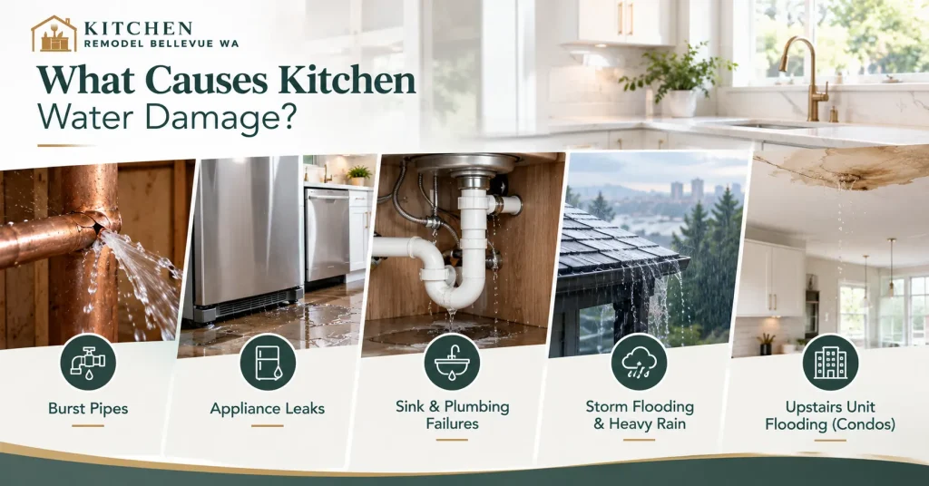 What Causes Kitchen Water Damage