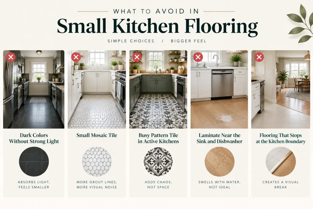 Common Mistakes to Avoid in Small Kitchen Flooring